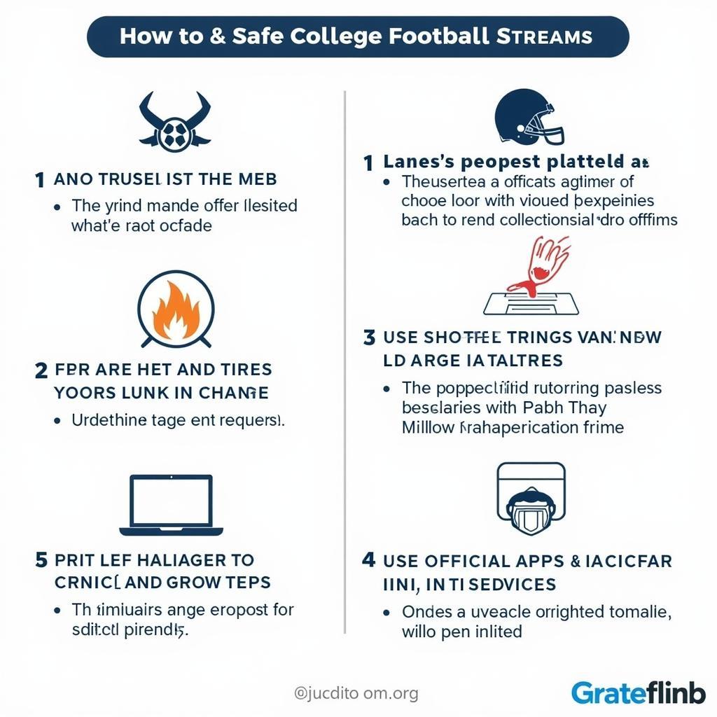 Tips for Finding Reliable and Safe College Football Streams