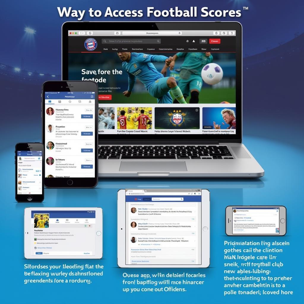 Finding Yesterday's Football Scores on Different Platforms