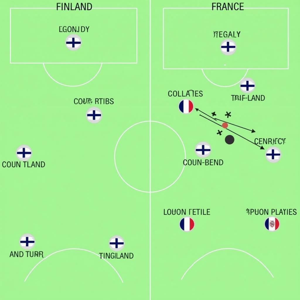 Finland France Tactical Battle on the Pitch