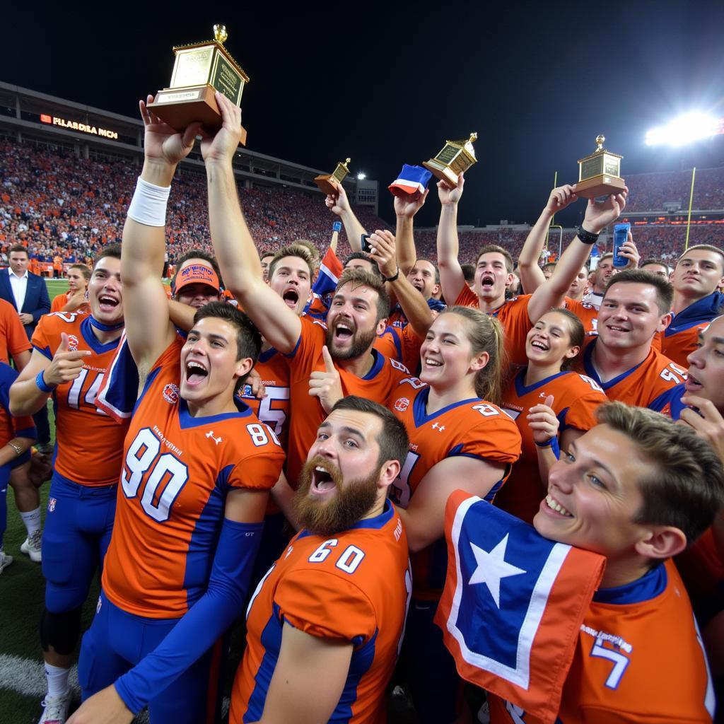 Florida College Football Bowl Game Celebrations