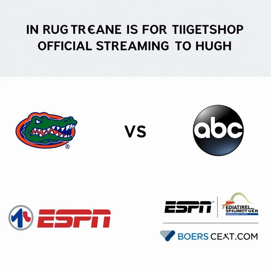 Official Streaming Platforms for Florida vs. Florida State Football