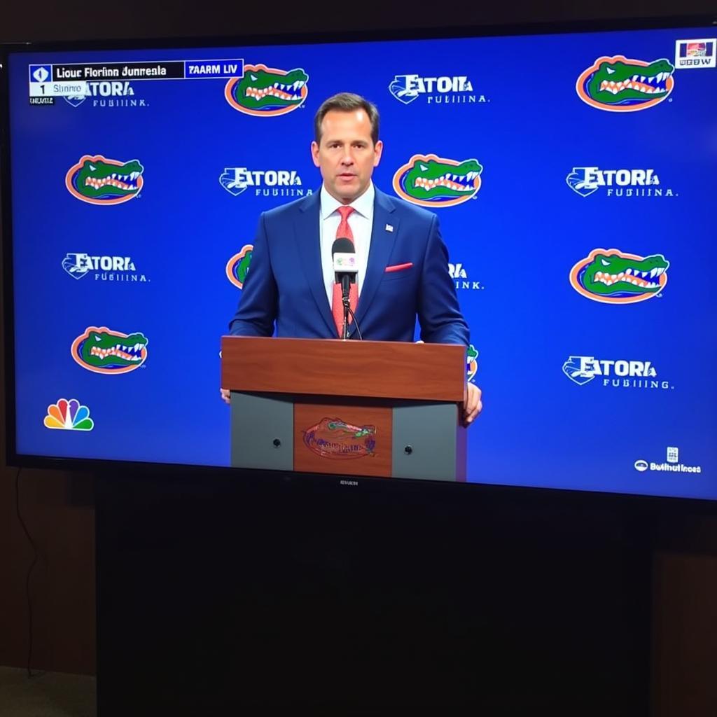 Florida Football Press Conference Live Stream