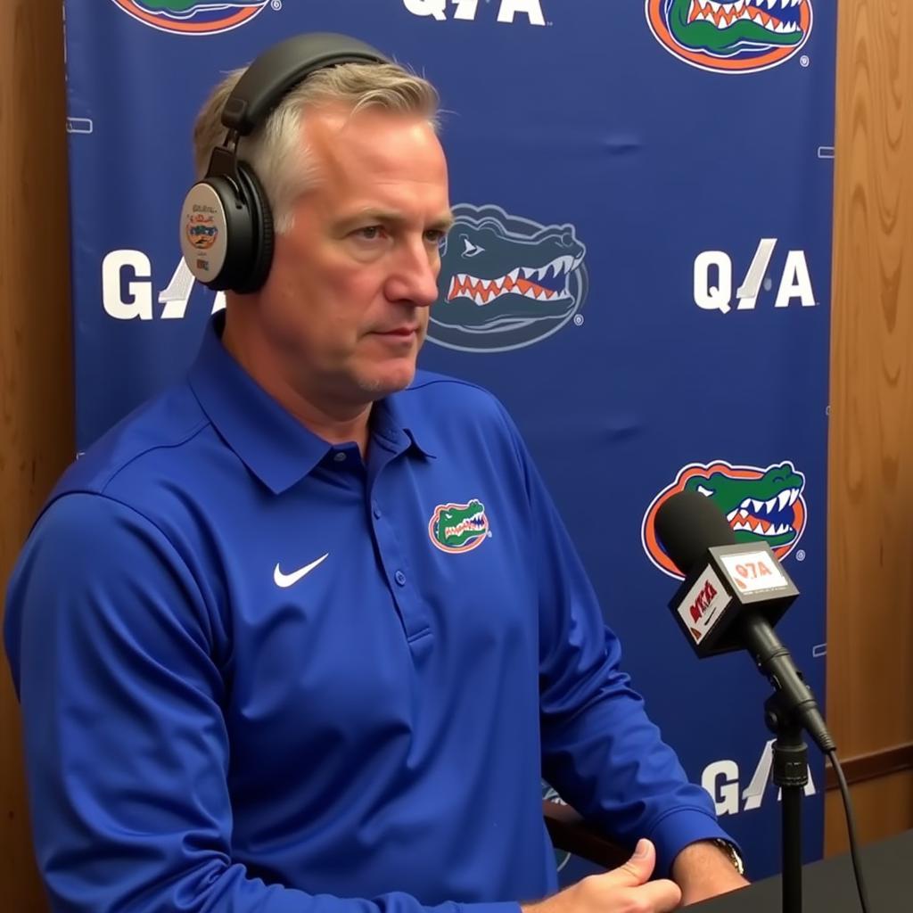 Florida Football Press Conference Q&A Session