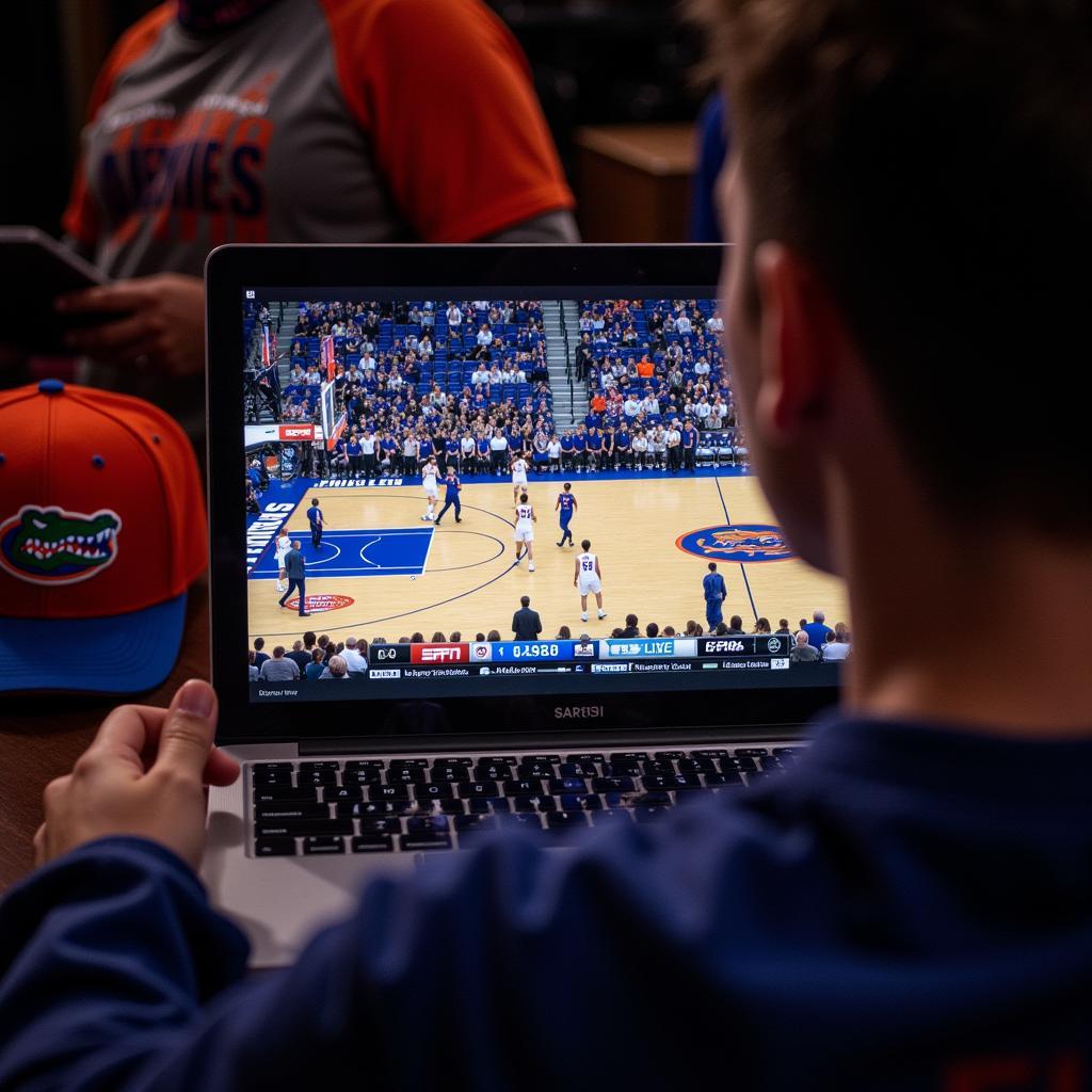 Watching Gators Football on Official Streaming Platforms