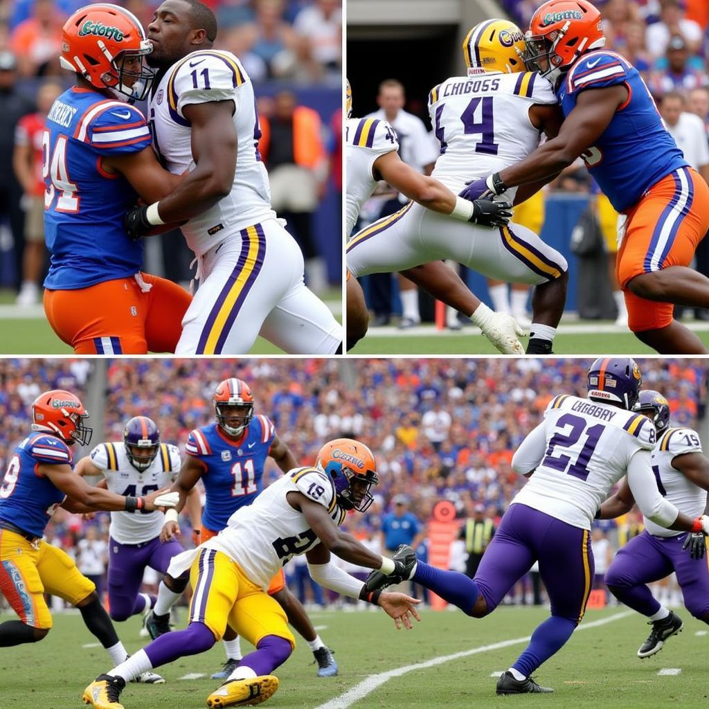 Florida LSU Football 2016: Key Moments and Plays