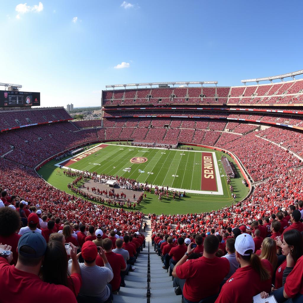 Florida State Seminoles Football Game Day Experience at Doak Campbell Stadium