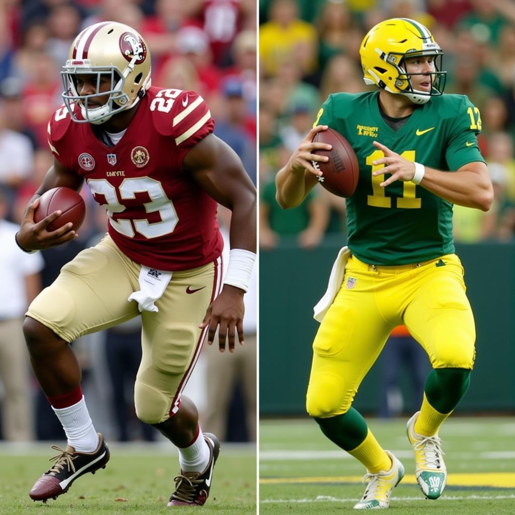 Florida State vs Oregon Football Playing Styles