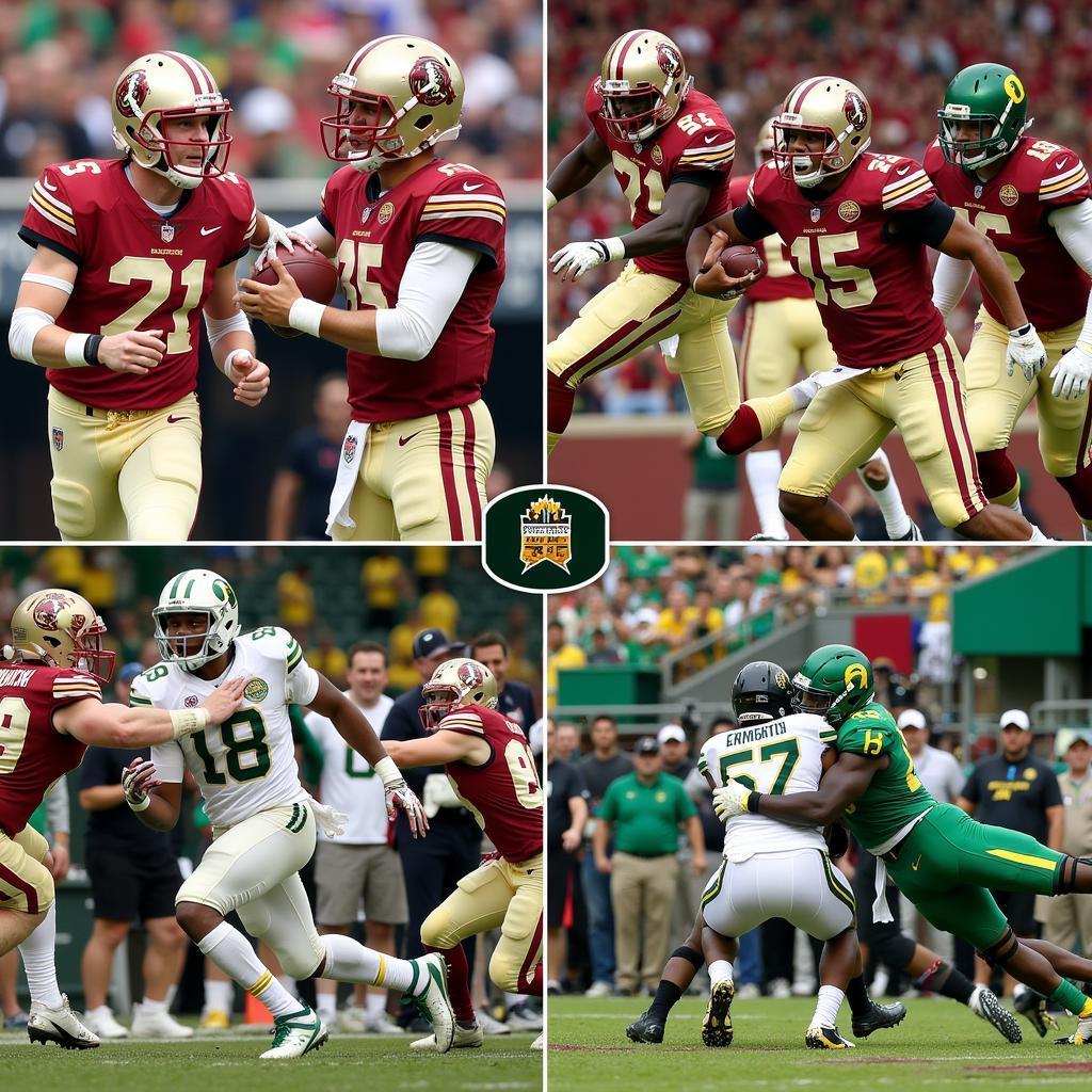 Florida State vs Oregon Football Rivalry