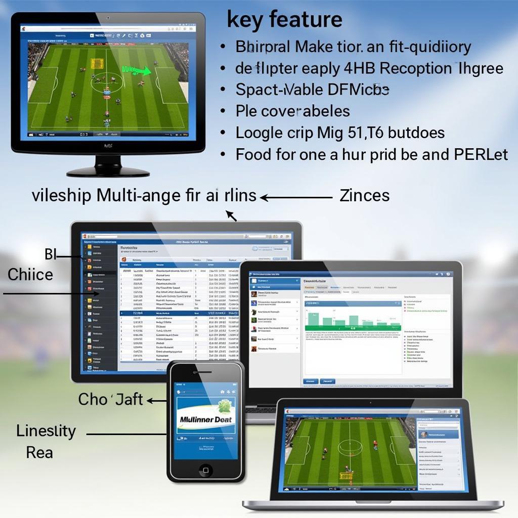 Football Live HD Version 1.0 User Interface and Features