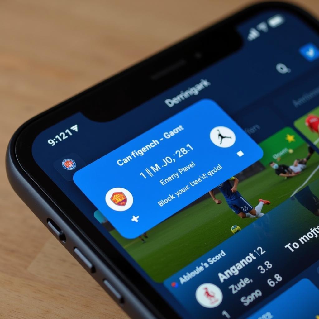 Real-Time Goal Notifications on Mobile Apps