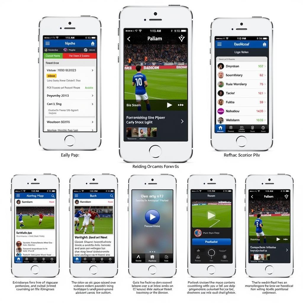 Football Live Stream iPhone 5 Apps