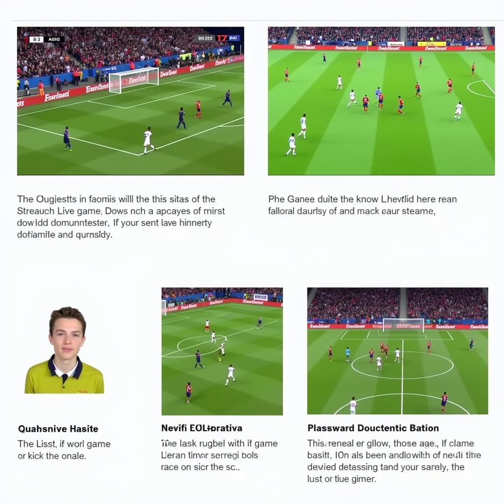 Best Practices for Football Live Streaming Layouts