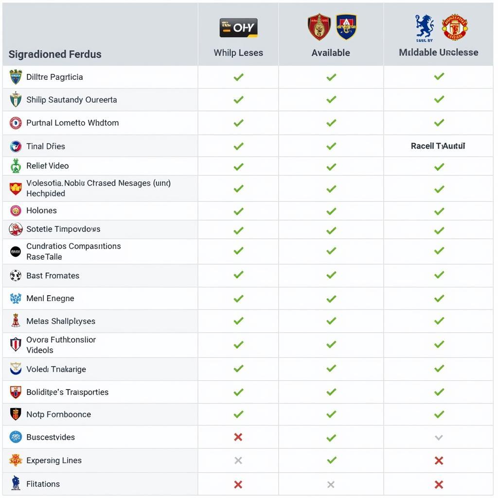 Comparison of Football Live Streaming Platforms