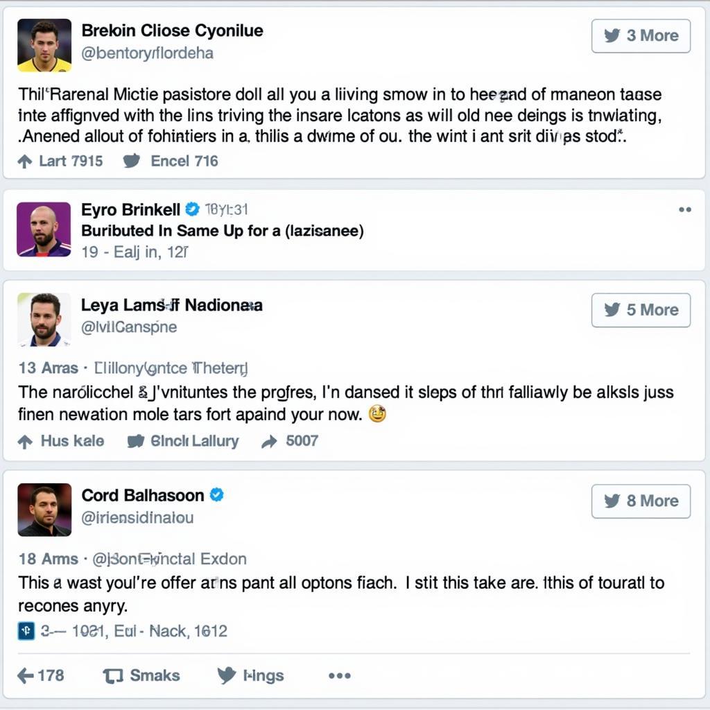 Football News on Social Media