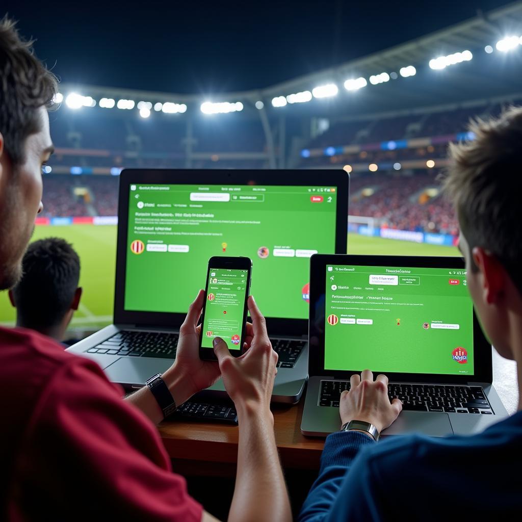 Live Football Pool Results Updates on Mobile and Desktop