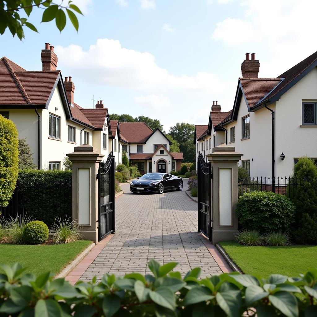 Luxury houses in Barnet, preferred by footballers