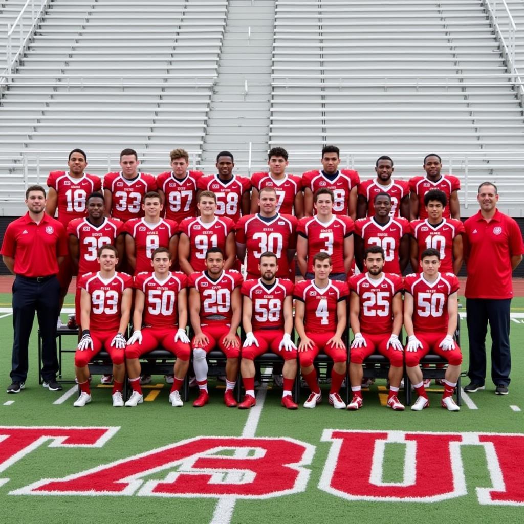 Fort Osage High School Football Team Photo