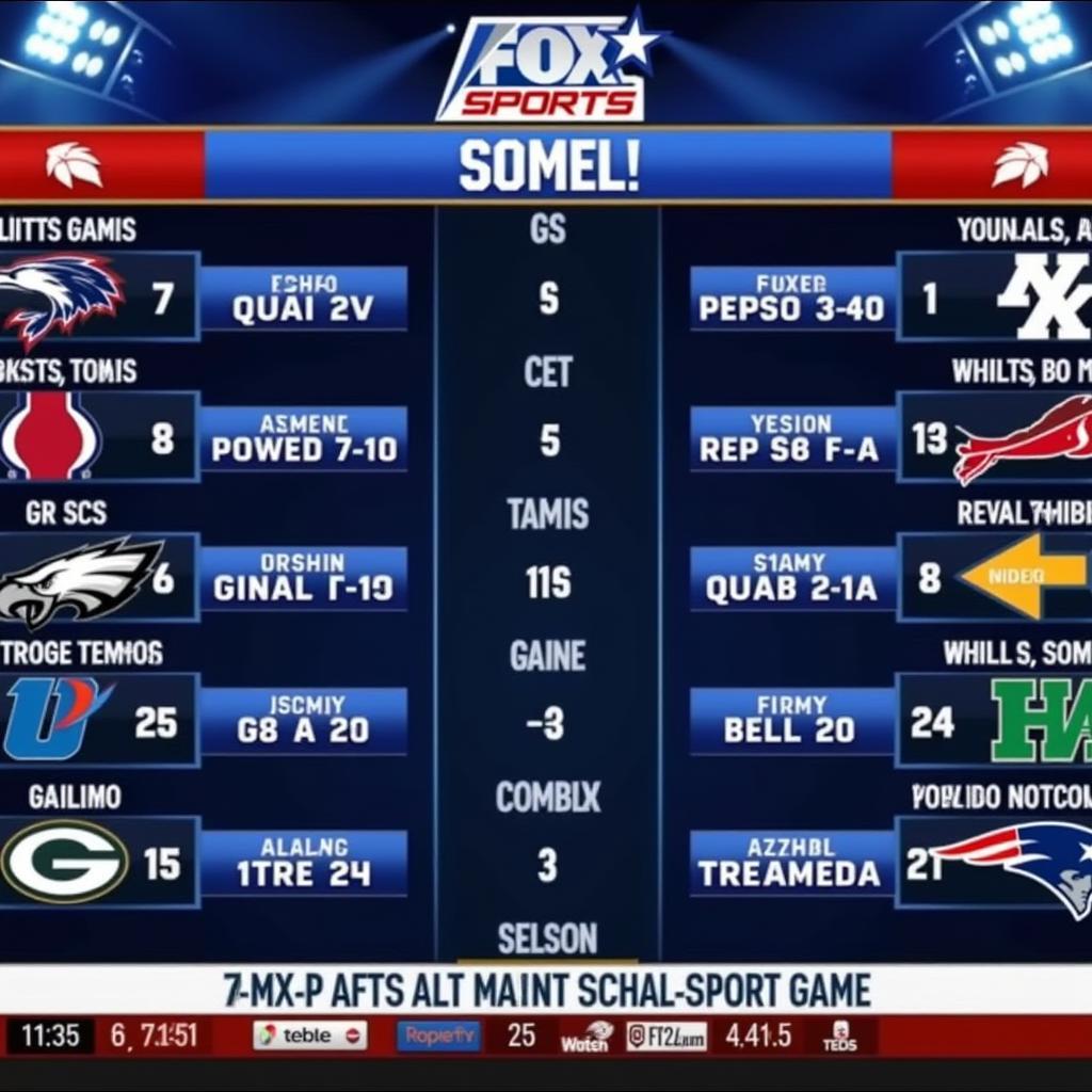 Fox Sports High School Football Scoreboard Live Screenshot