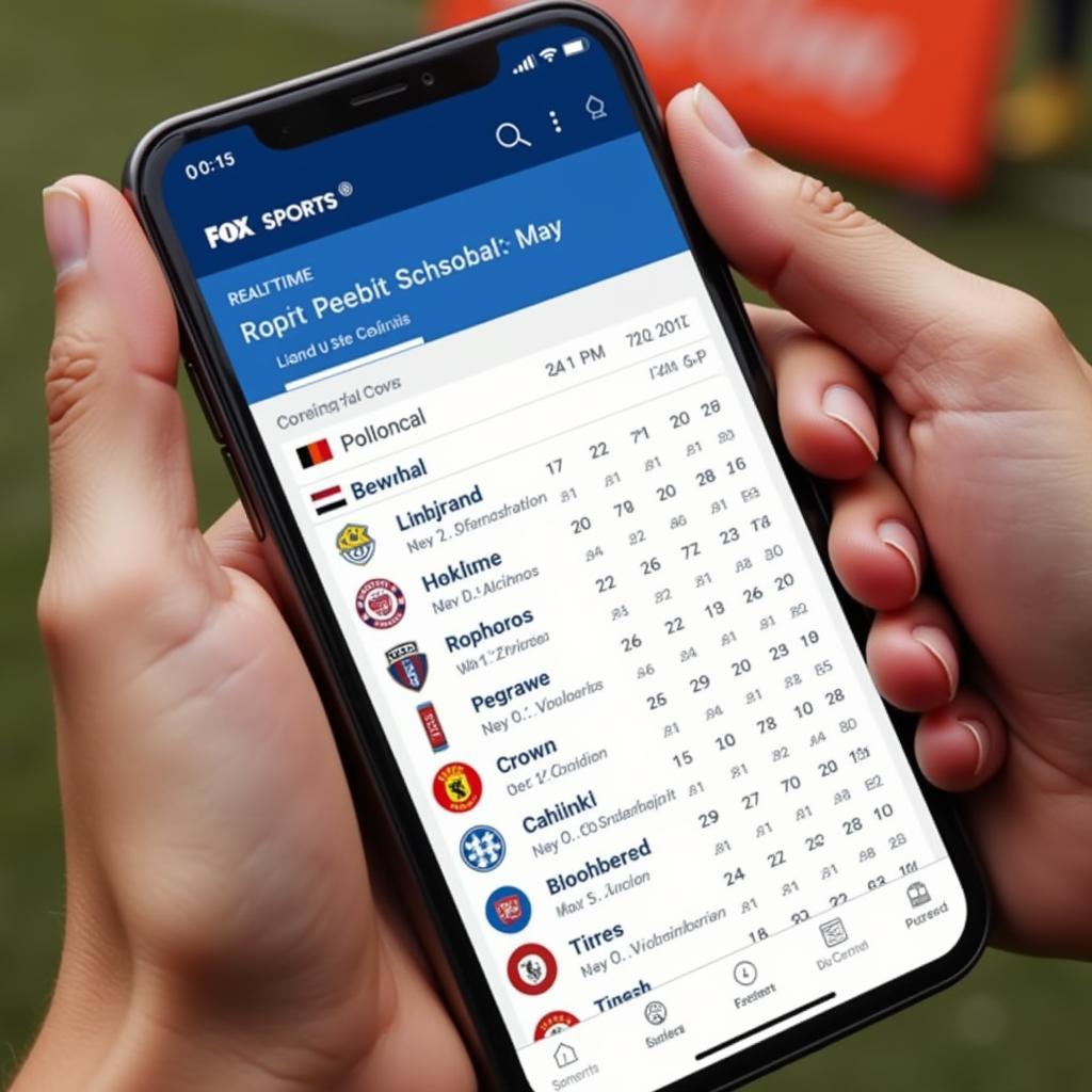 Fox Sports Live Football Scores Mobile App