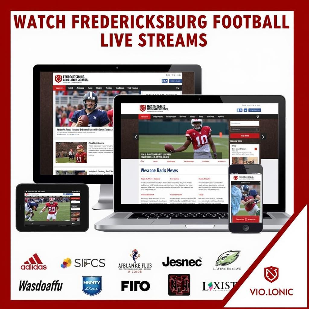 Fredericksburg Football Live Streaming Platforms