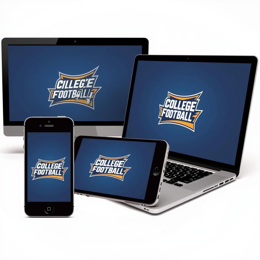 Free College Football Streaming Apps on Various Devices