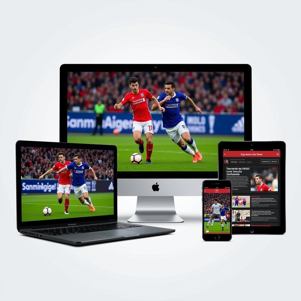 Free Football Live Streaming Sites on Different Devices