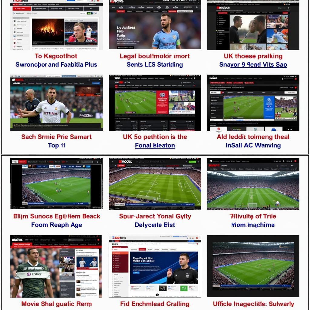 Free Football Streaming UK Websites