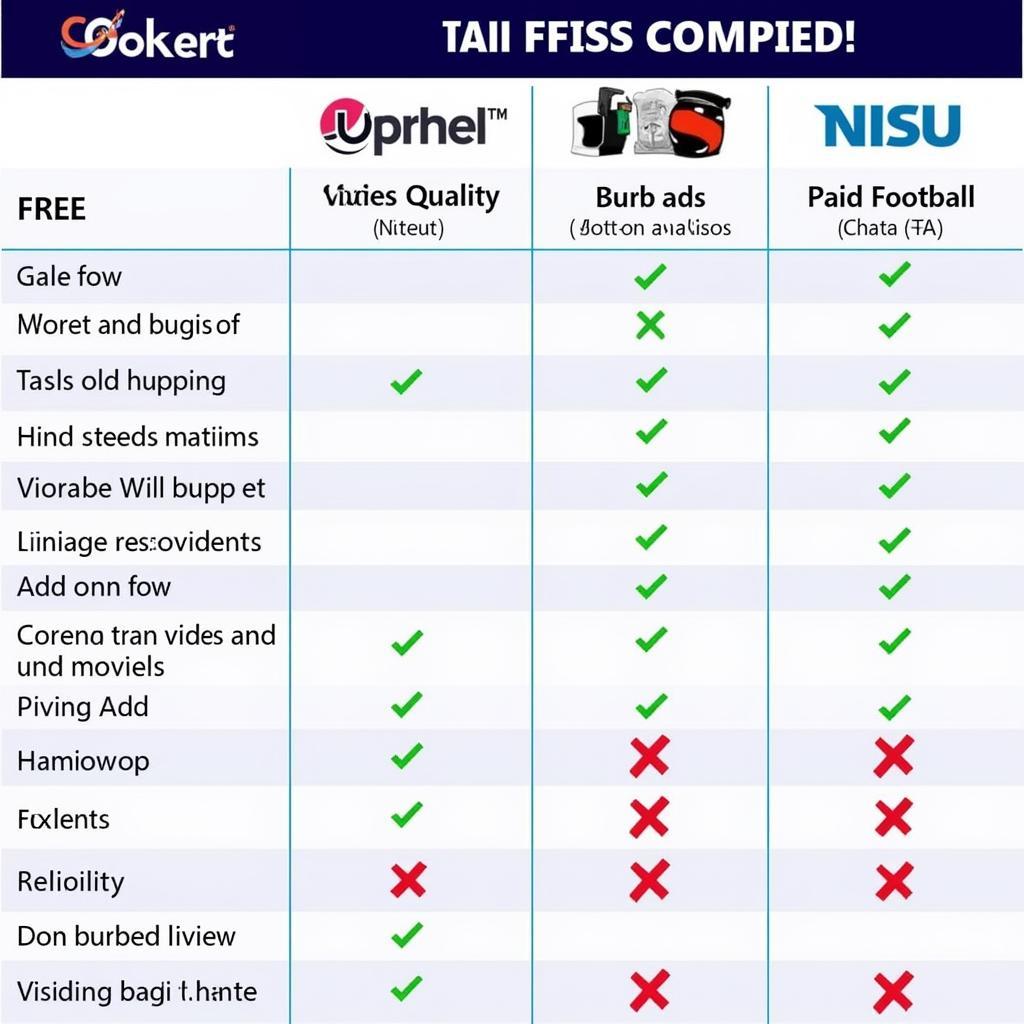 Comparing Free and Paid Football Streaming Services