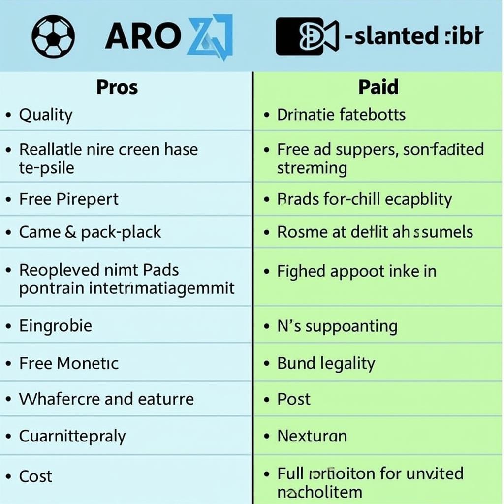 Free vs. Paid Live Football Streaming