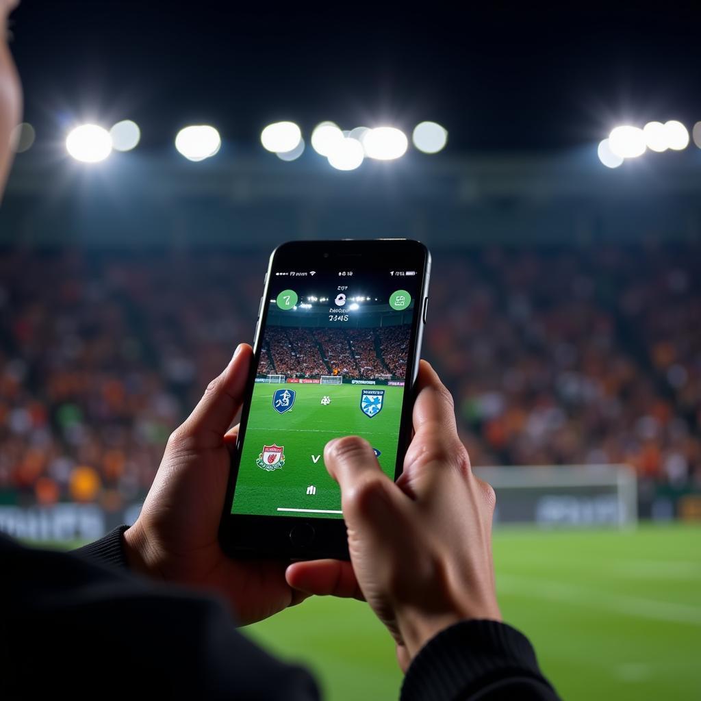 Friday Night Football Live Score Updates on Mobile Phone