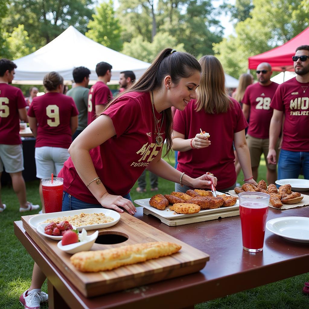 FSU Football Tailgate and Fan Activities