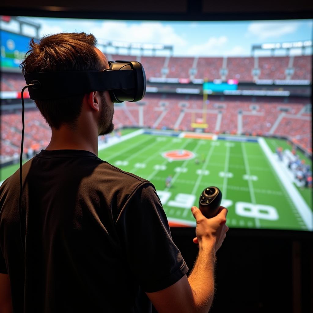 Experiencing Browns Live Updates Through VR