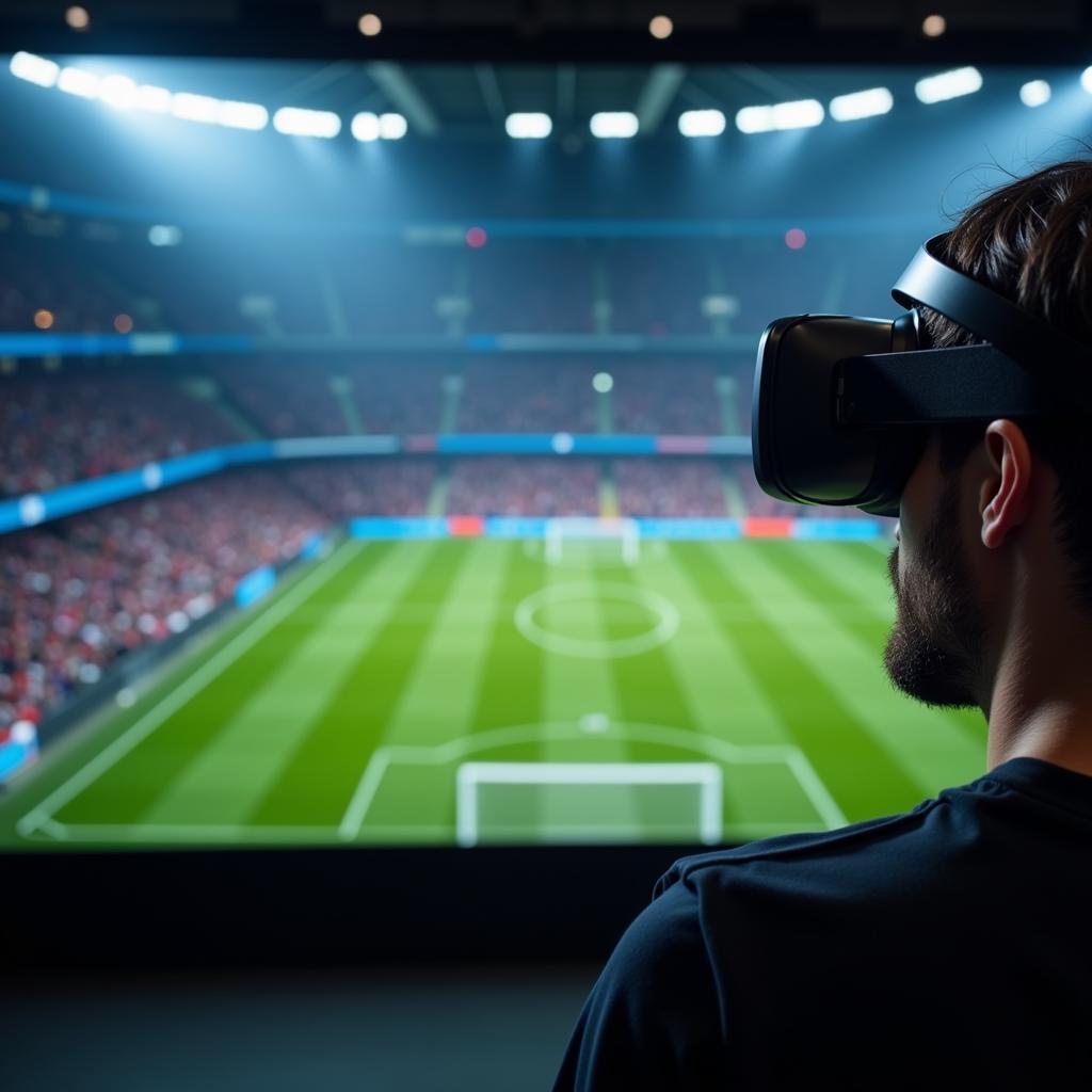 Future of Football Live Streaming: VR Headset Experience