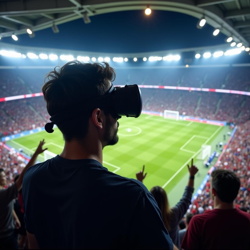 Future of football live streaming: VR experience