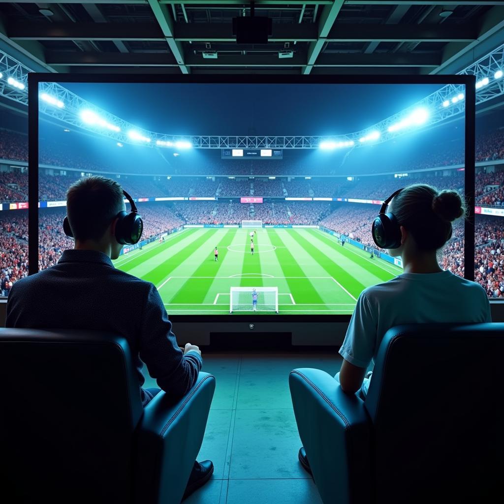 Immersive Football Viewing with VR Technology