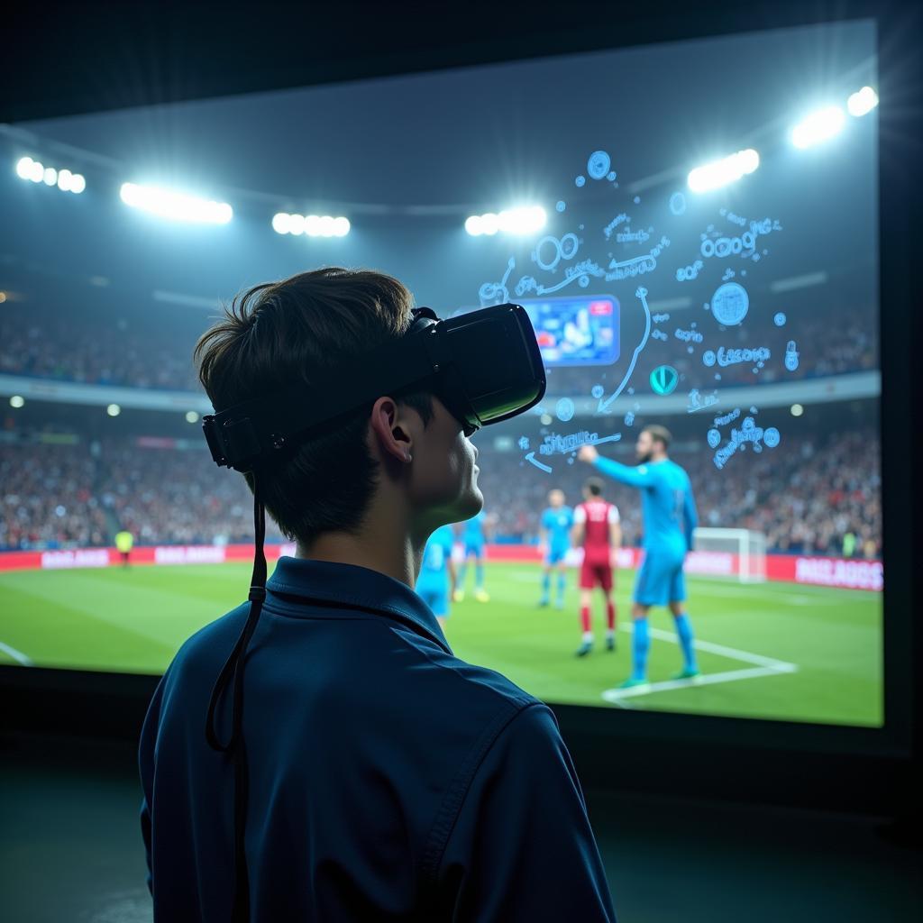 Future of football streaming with VR and AR