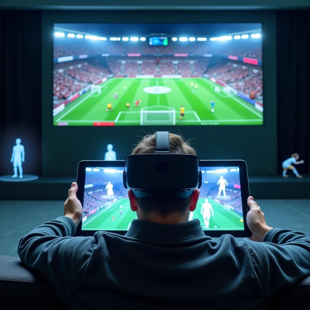 The future of watching football live online: Immersive experiences with VR and AR technology