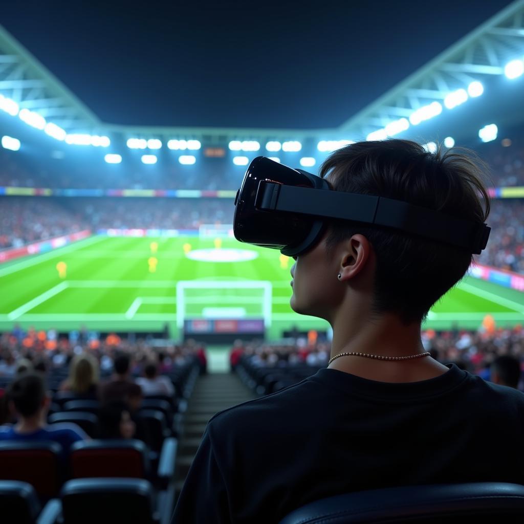 The future of football viewing with virtual reality