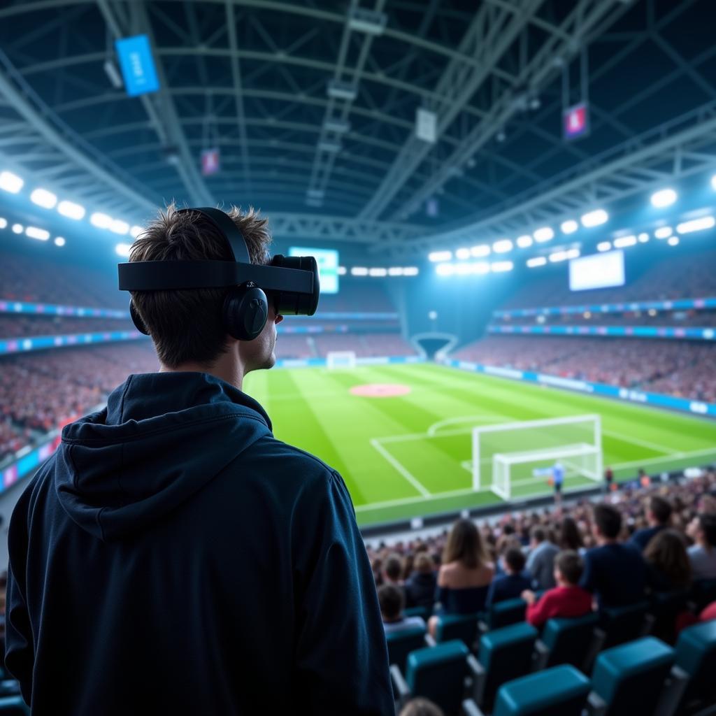 The Future of Live Football TV with VR/AR