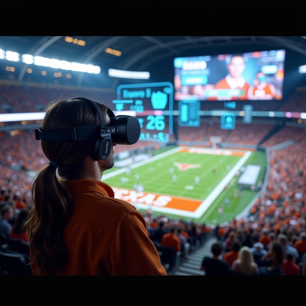 Immersive and Interactive Live Score Experience with AR/VR Integration for Texas Longhorns Games