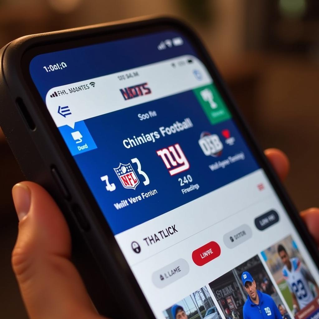 Giants Football Radio Live Mobile App