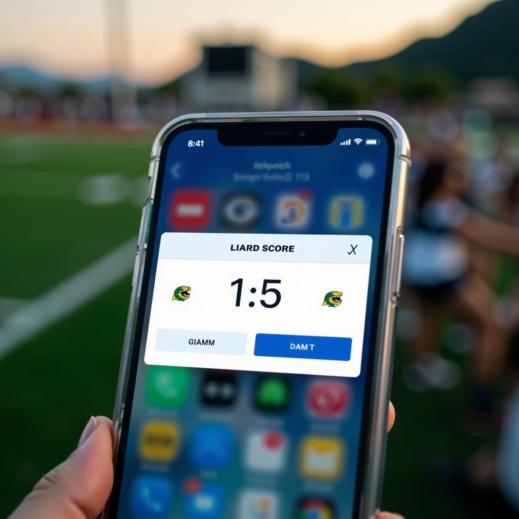 Personalized Notifications for Live Scores