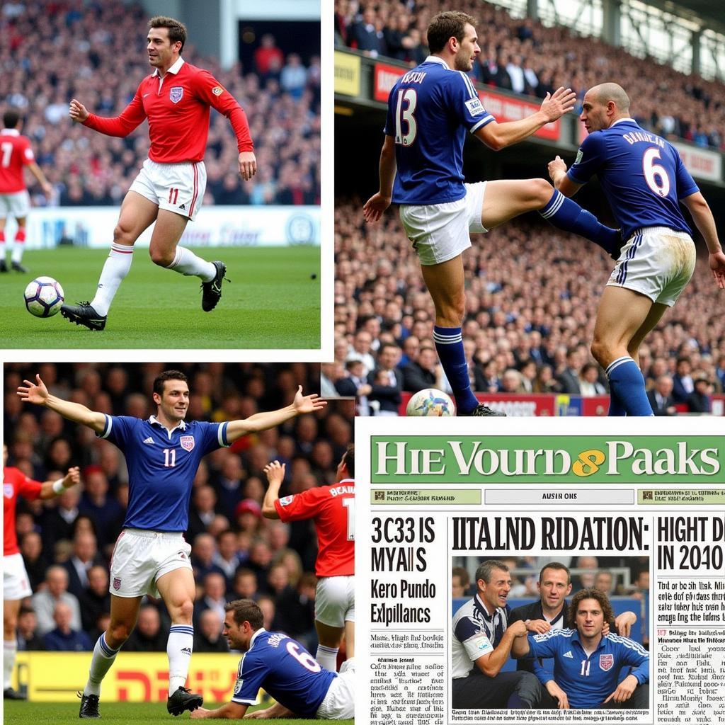 Historic England vs Scotland Football Moments