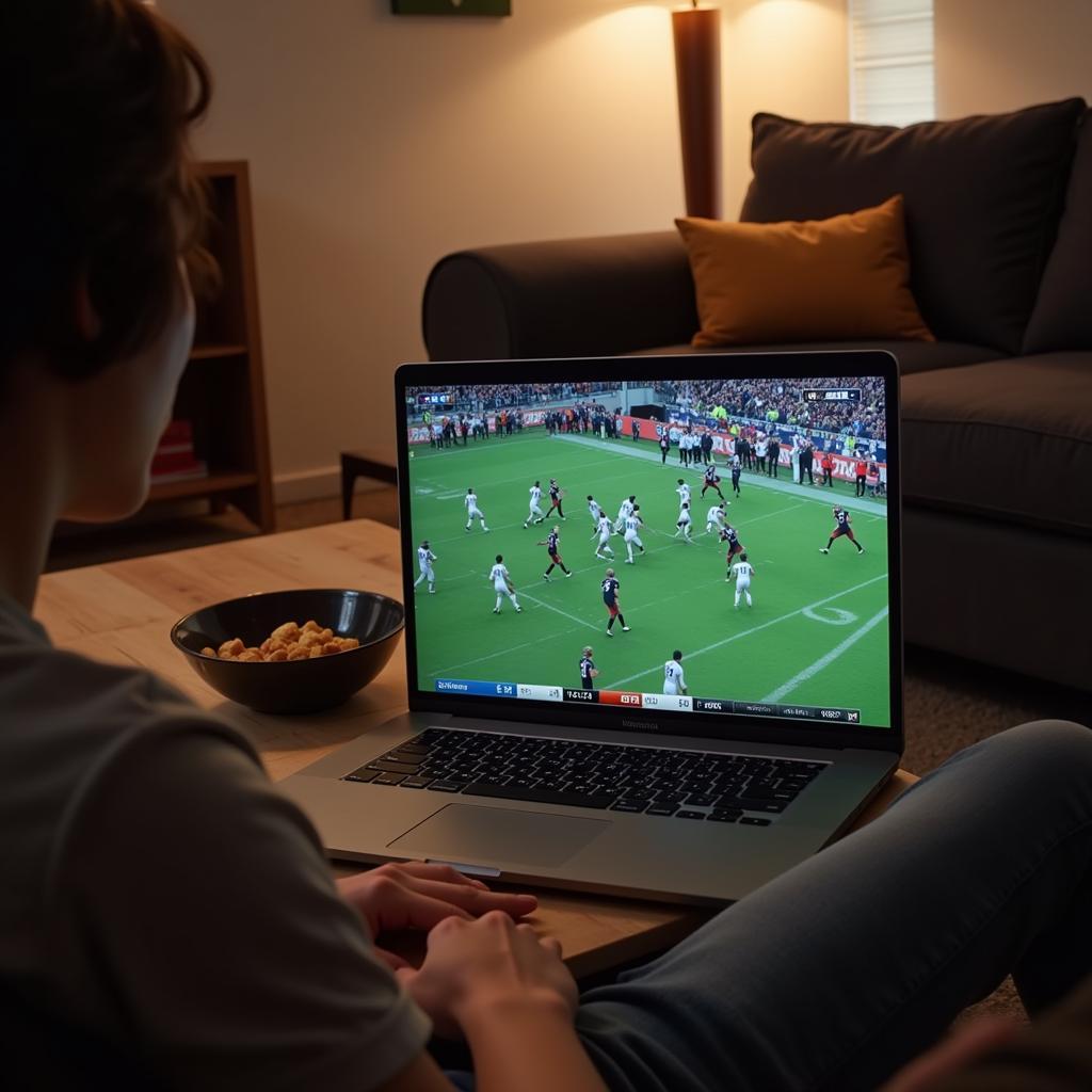 Watching Live Football on Hulu + Live TV