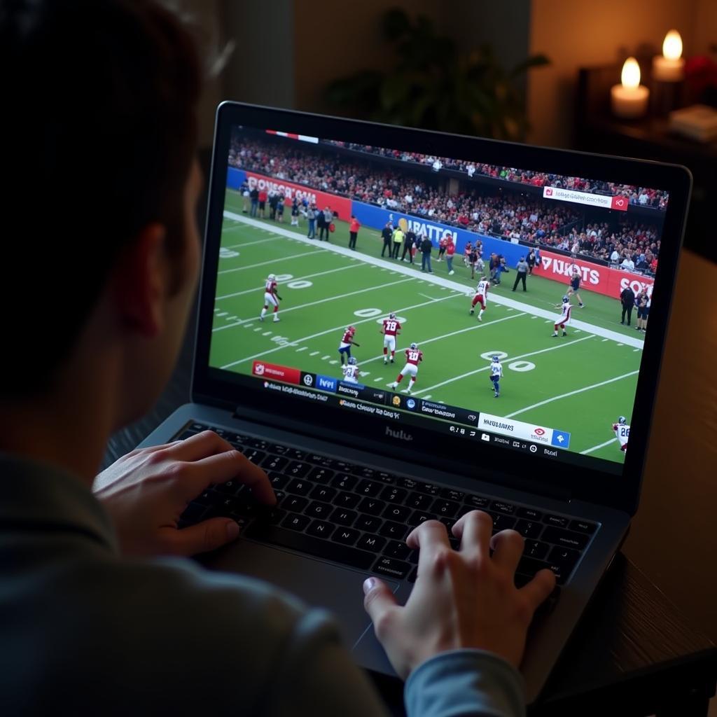 Streaming NFL Football on Hulu + Live TV