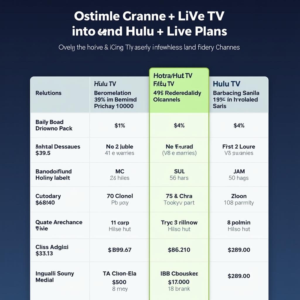 Hulu + Live TV Subscription Plans