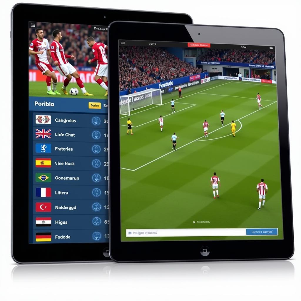 Interactive Features of Com Football Live