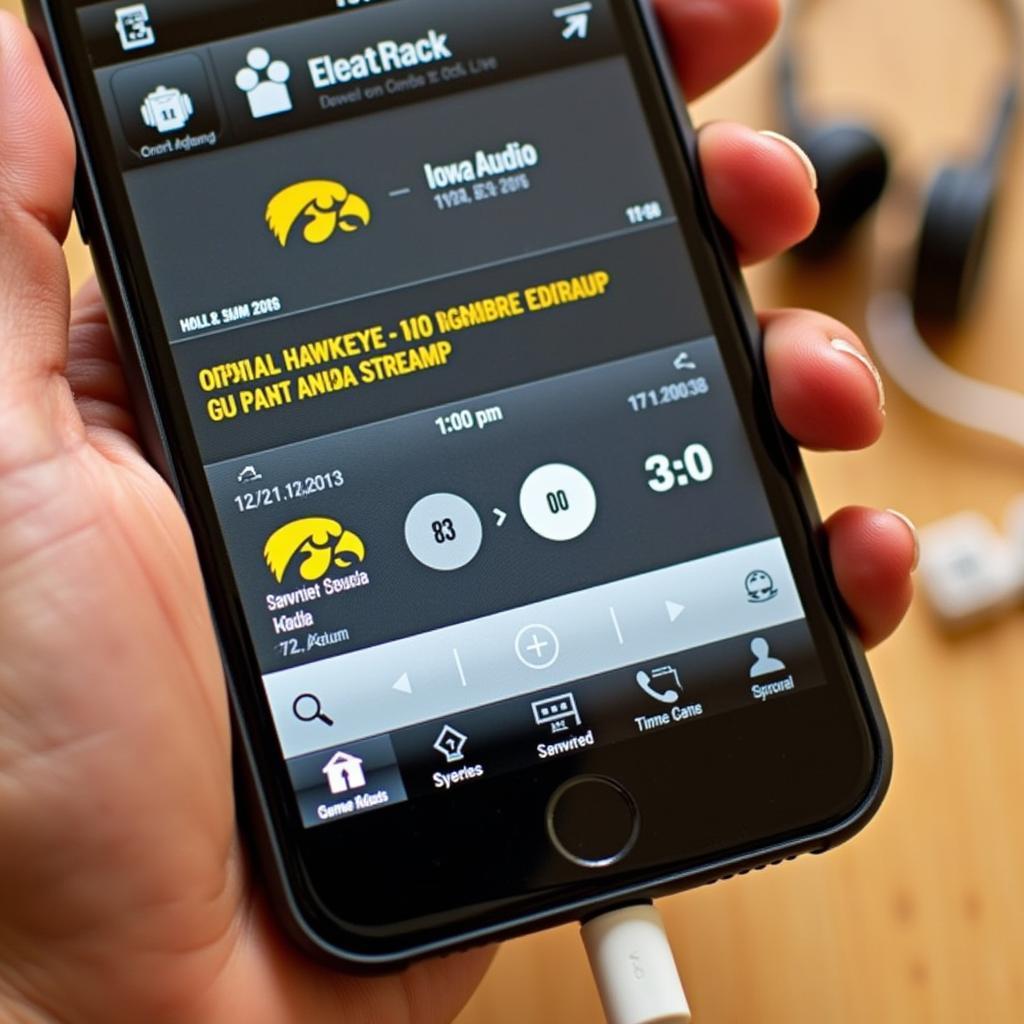 Iowa Hawkeye Football Mobile App