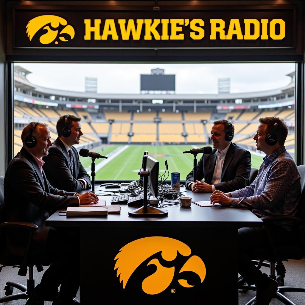 Iowa Hawkeye Football Radio Broadcast