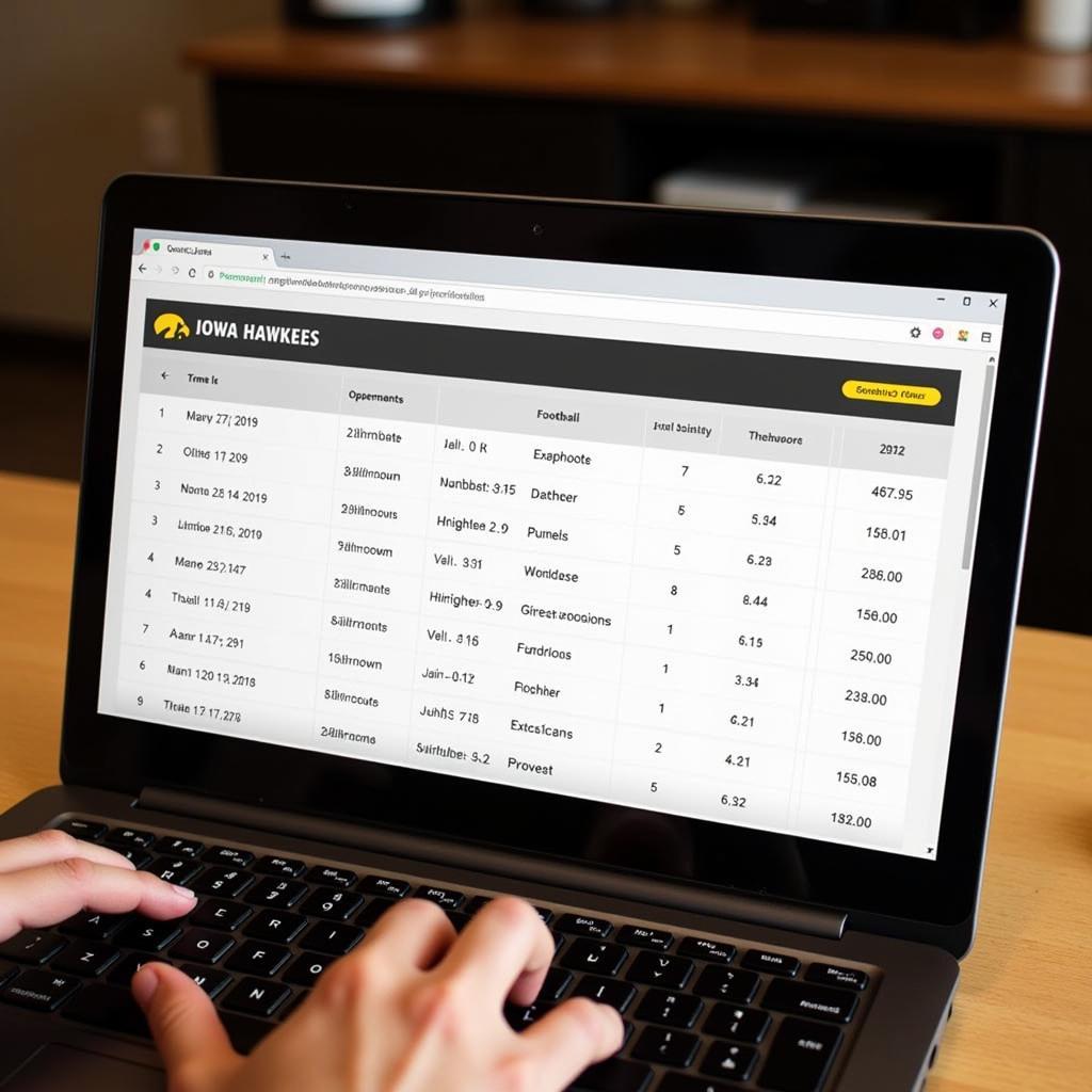 Accessing Historical Iowa Hawkeyes Football Scores Online